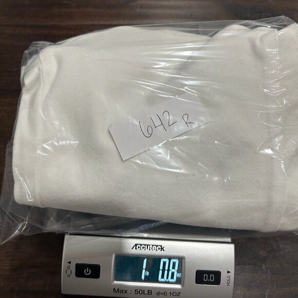 Lee Just Below The Waist Womens Button Details White Capri Pants Size 10M Classi - Picture 11 of 11